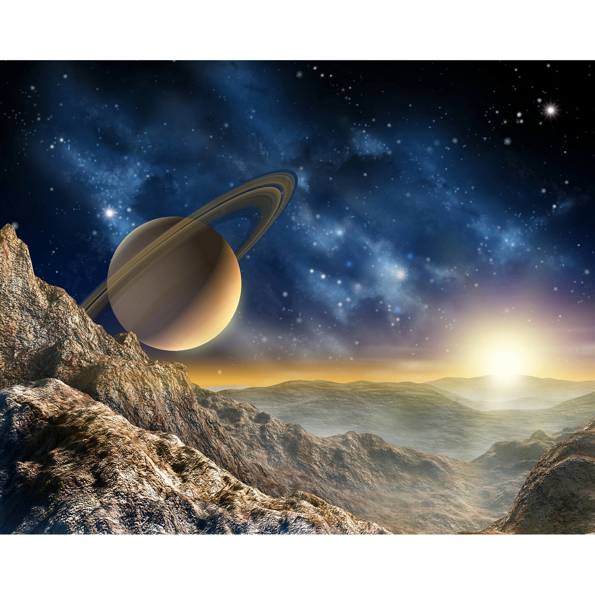 Ohpopsi Galaxy Wall Mural
